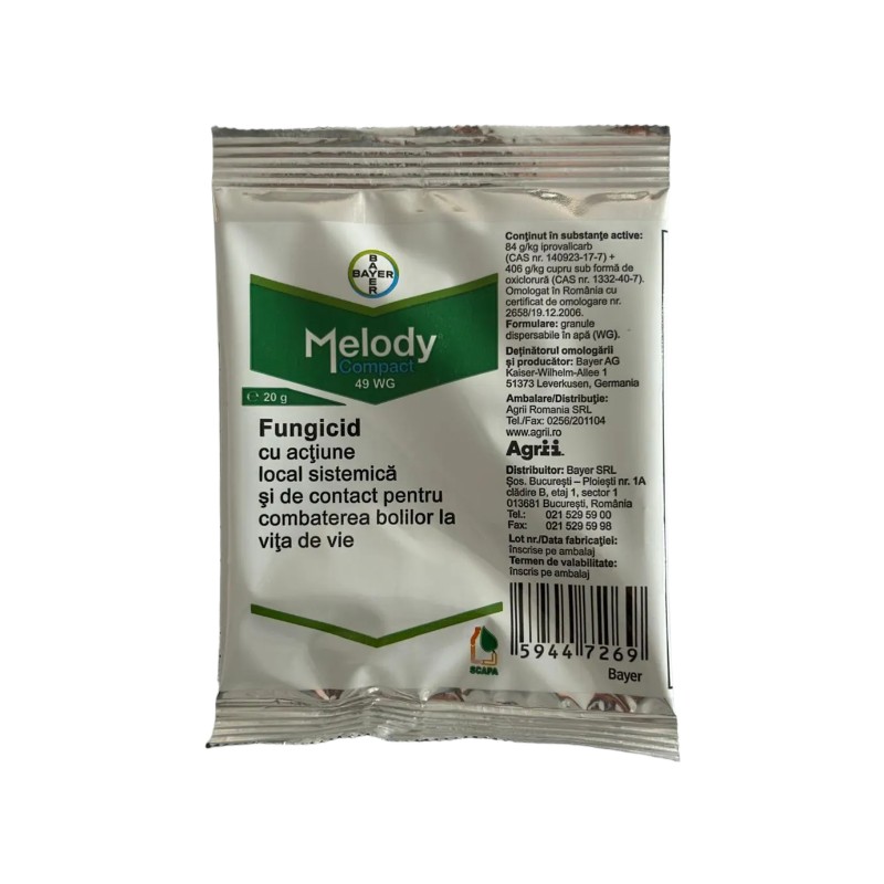 Fungicid Melody Compact 49 WG - 20 g