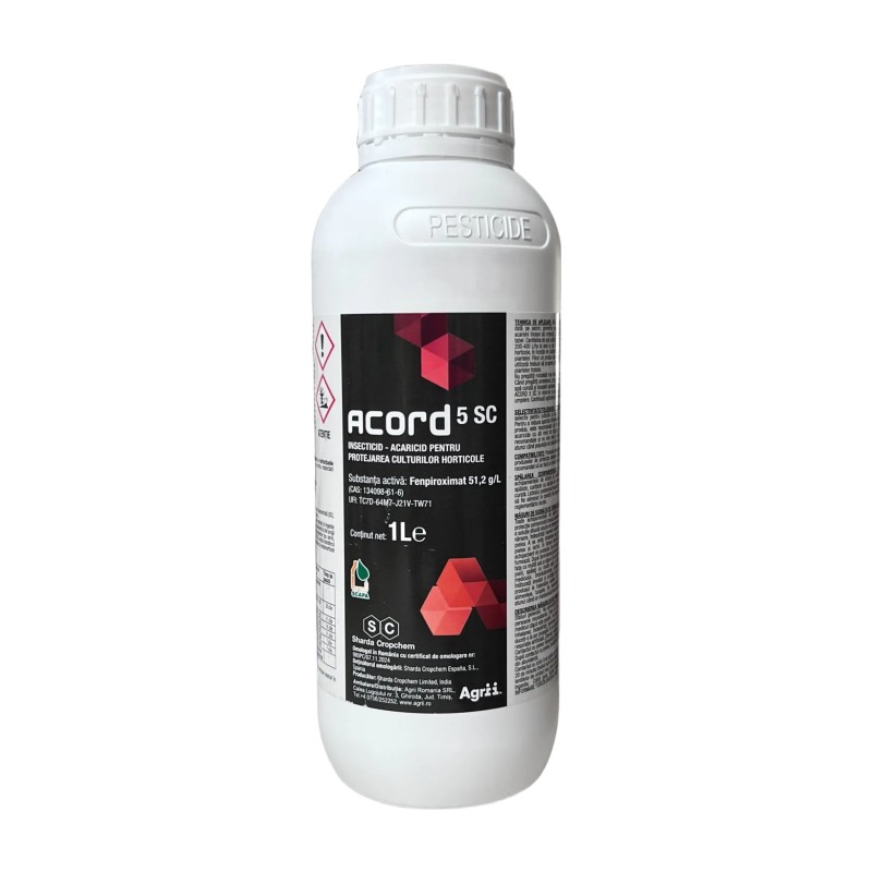 Insecticid - acaricid contact ACORD 5 SC - 1 Litru