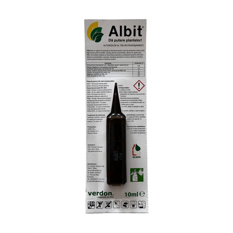Biostimulator Albit - 10 ml