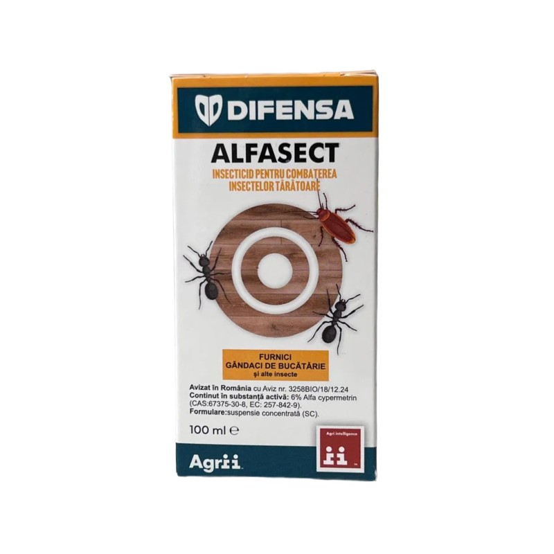 Insecticid Alfasect insecte taratoare - 100 ml