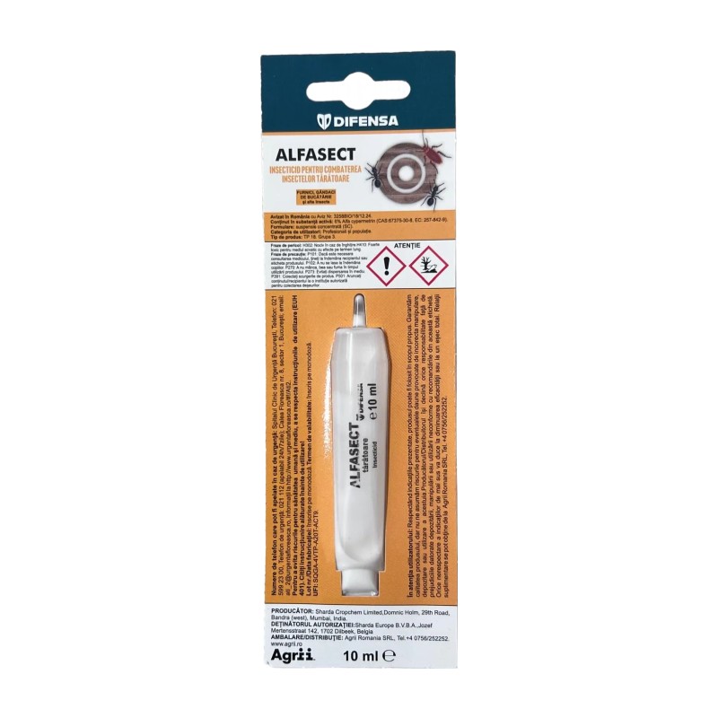 Insecticid Alfasect insecte taratoare - 10 ml