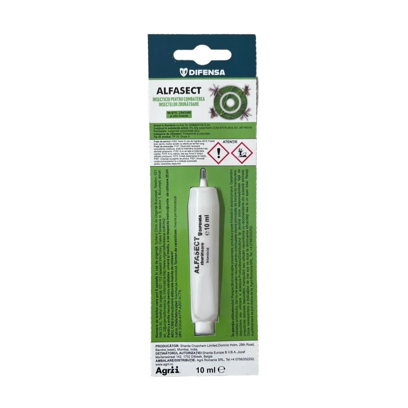 Insecticid Alfasect insecte zburatoare - 10 ml