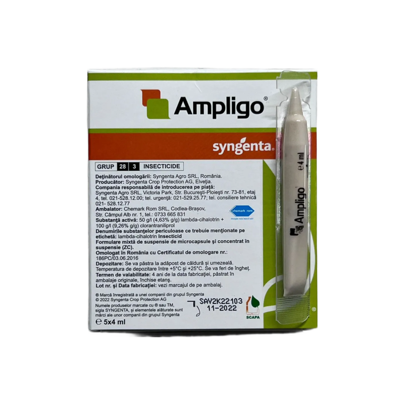 Insecticid Ampligo - 4 ml