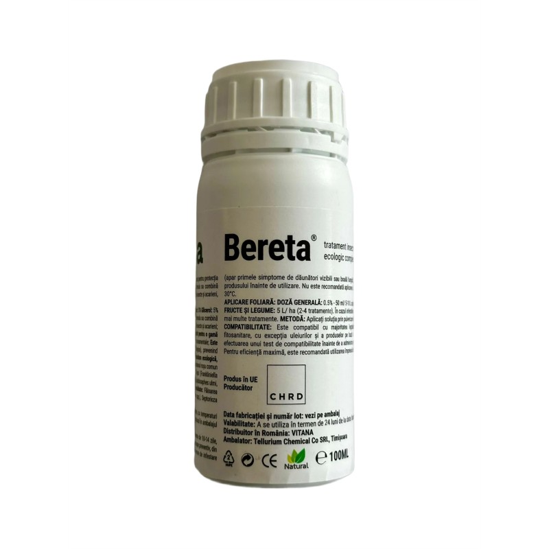 Insecticid - acaricid ecologic Bereta - 100 ml