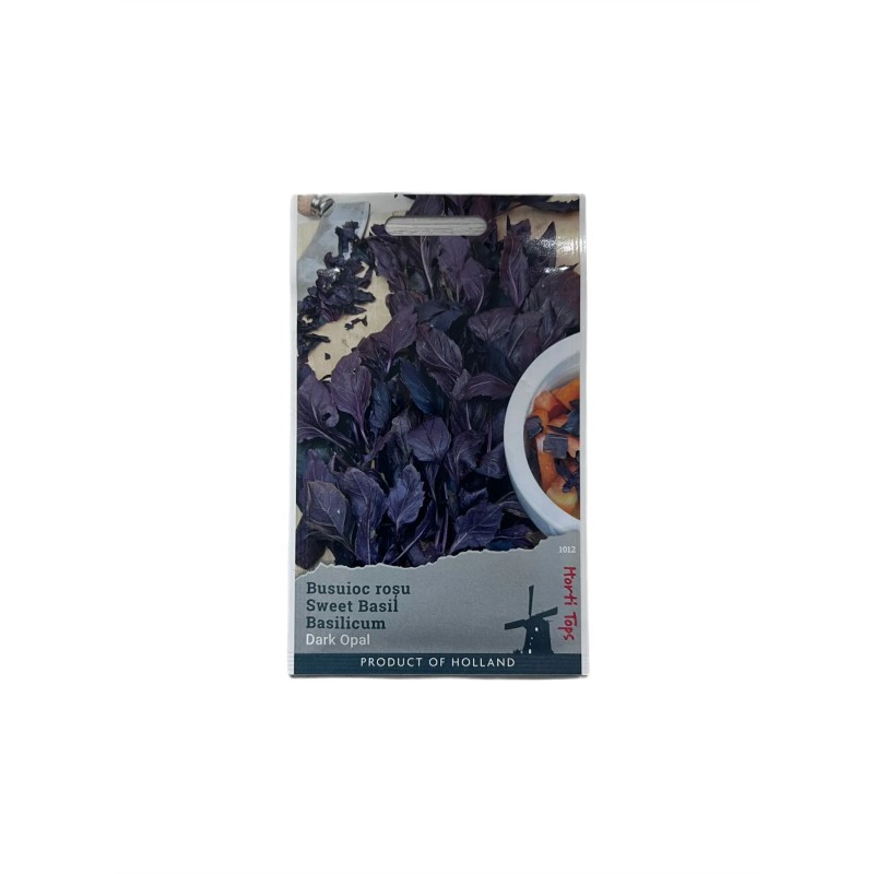 Seminte busuioc rosu Dark Opal - 1 gram