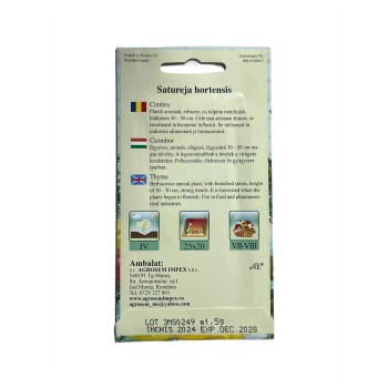 Seminte cimbru Agrosem - 1.5 grame