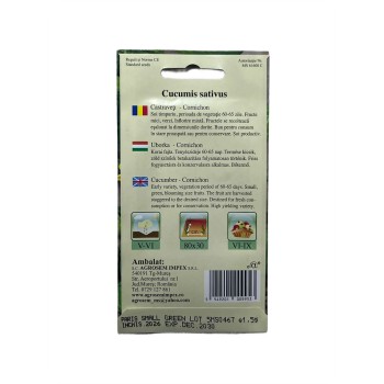 Seminte castraveti Cornichon de Paris - 1.5 grame
