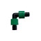 Cot conector banda picurare - 17 mm