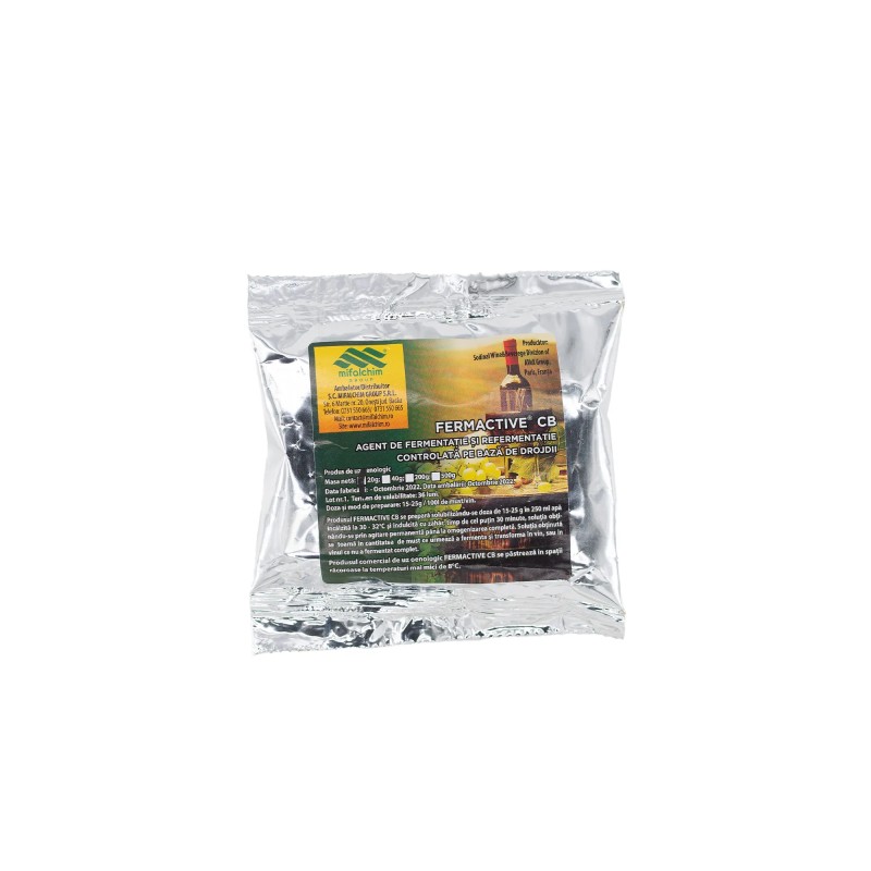 Drojdie pentru fermentarea vinului Fermactive CB - 40 grame