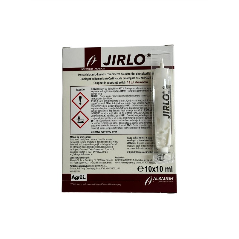 Insecticid - acaricid Jirlo - 10 ml