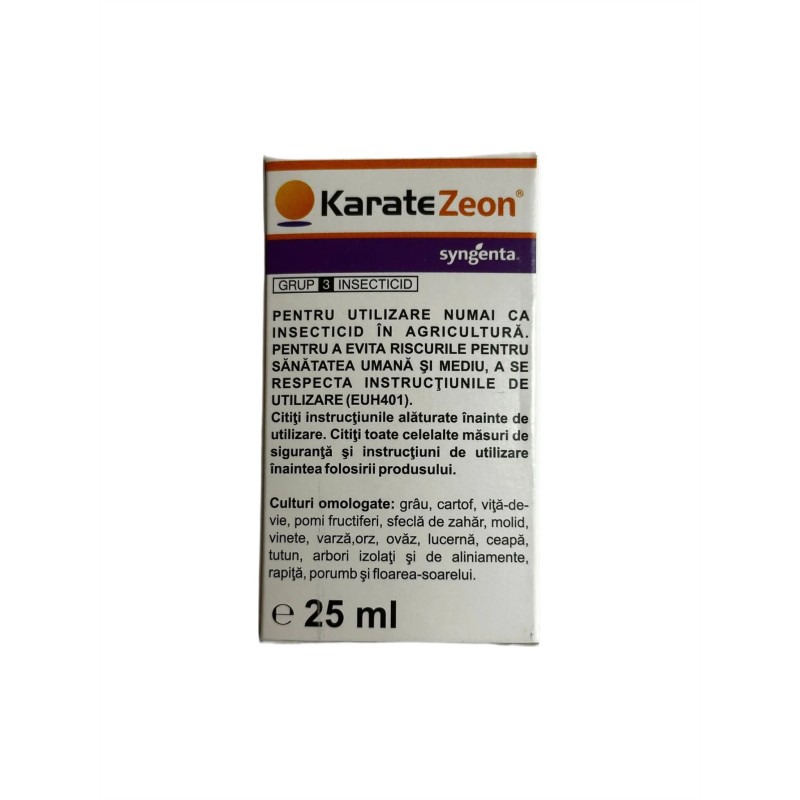 Insecticid Contact Karate Zeon - 25 ml