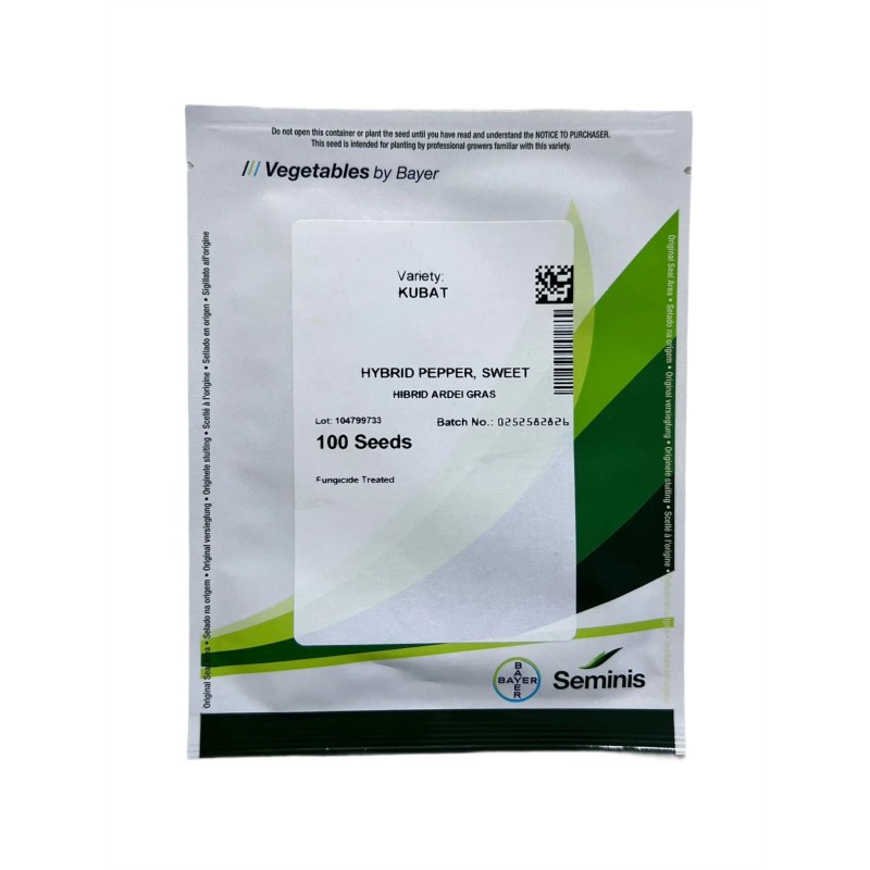 Seminte ardei Kubat F1 - 100 seminte