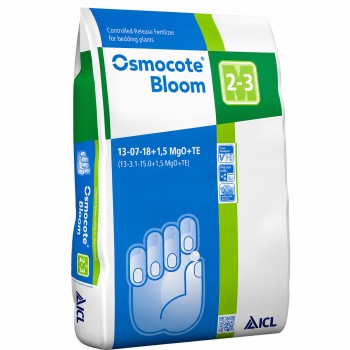 Ingrasamant Osmocote Bloom 13-07-18+1,5 MgO, 2-3 luni - 25 kg