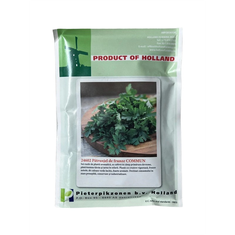Seminte patrunjel frunza Comun - 50 grame