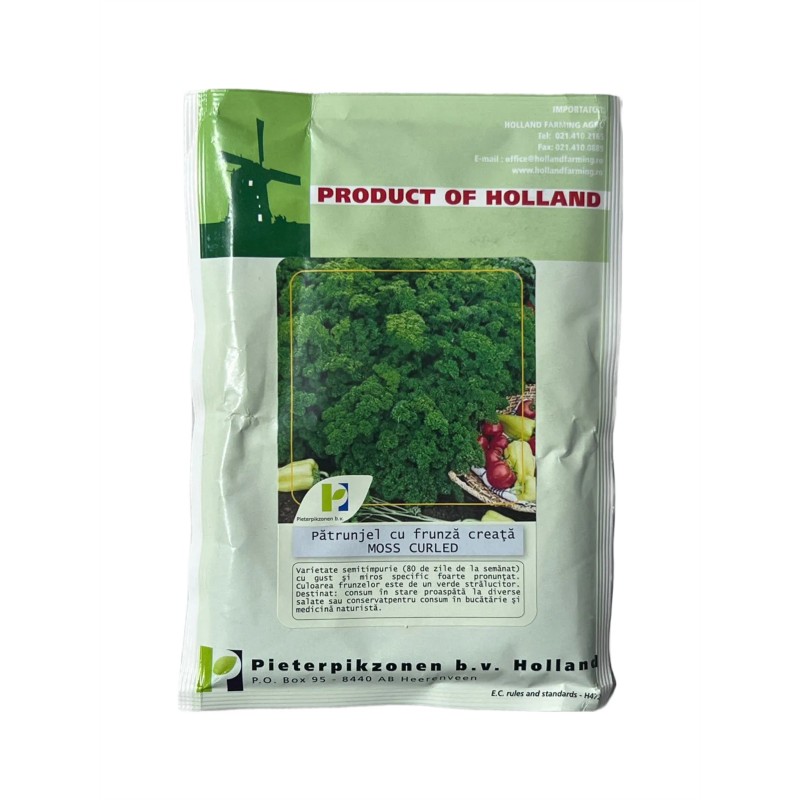 Seminte patrunjel frunza cret Moss Curled - 50 grame