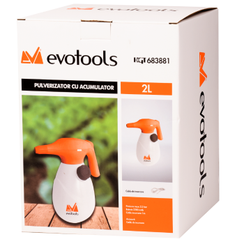 Pulverizator electric cu acumulator Evotools - 2 Litri