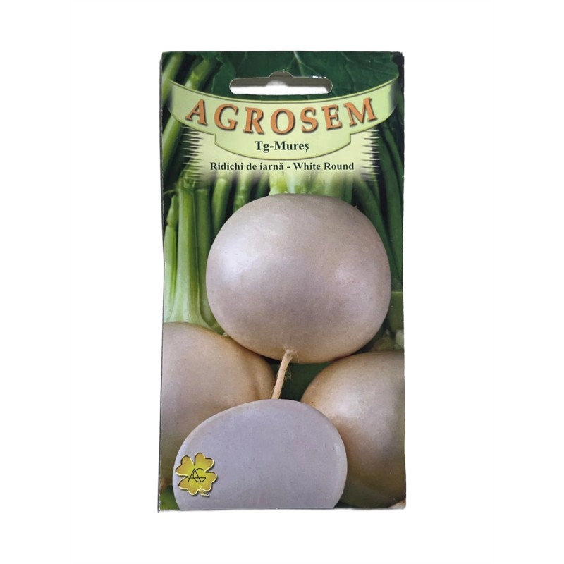 Seminte ridichi de iarna White Round - 4 grame