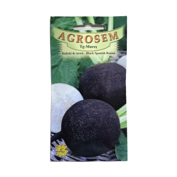 Seminte ridichi de iarna Black Spanish - 4 grame