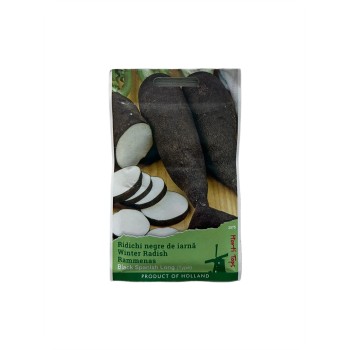 Seminte ridichi negre de iarna Black Spanish - 10 grame