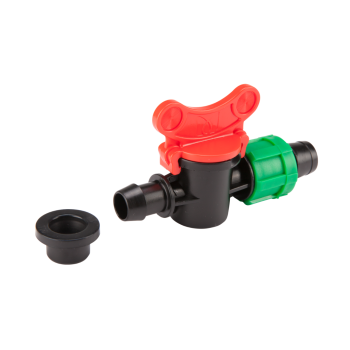 Robinet banda picurare + garnitura - 17 mm