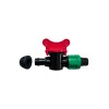 Robinet banda picurare + garnitura - 17 mm