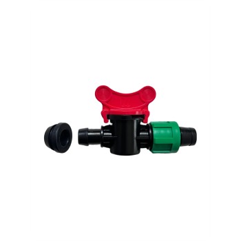 Robinet banda picurare + garnitura - 17 mm