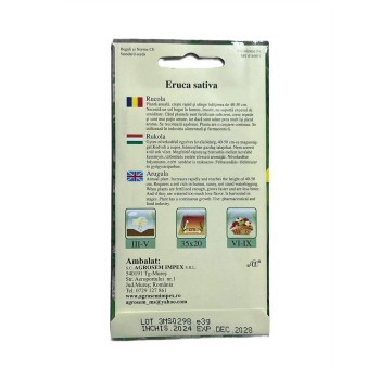 Seminte rucola Agrosem - 3 grame