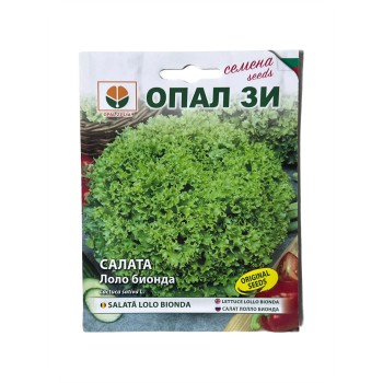Seminte salata creata Lollo Bionda Opal - 2 grame