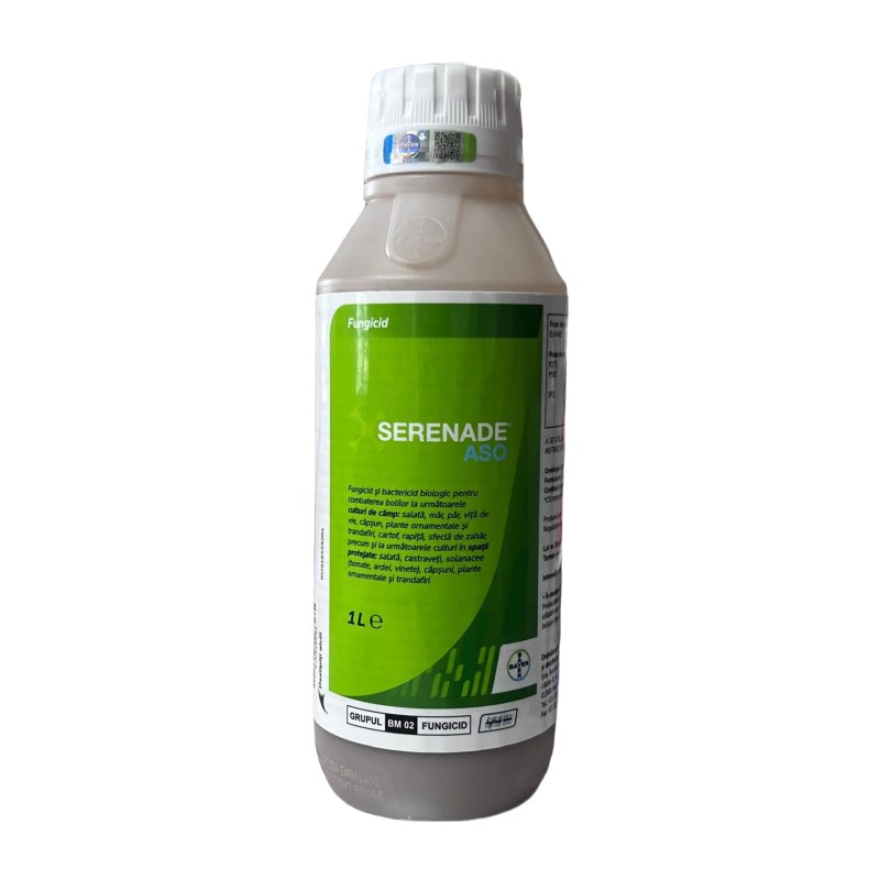 Fungicid si bactericid biologic Serenade ASO SC - 1 Litru