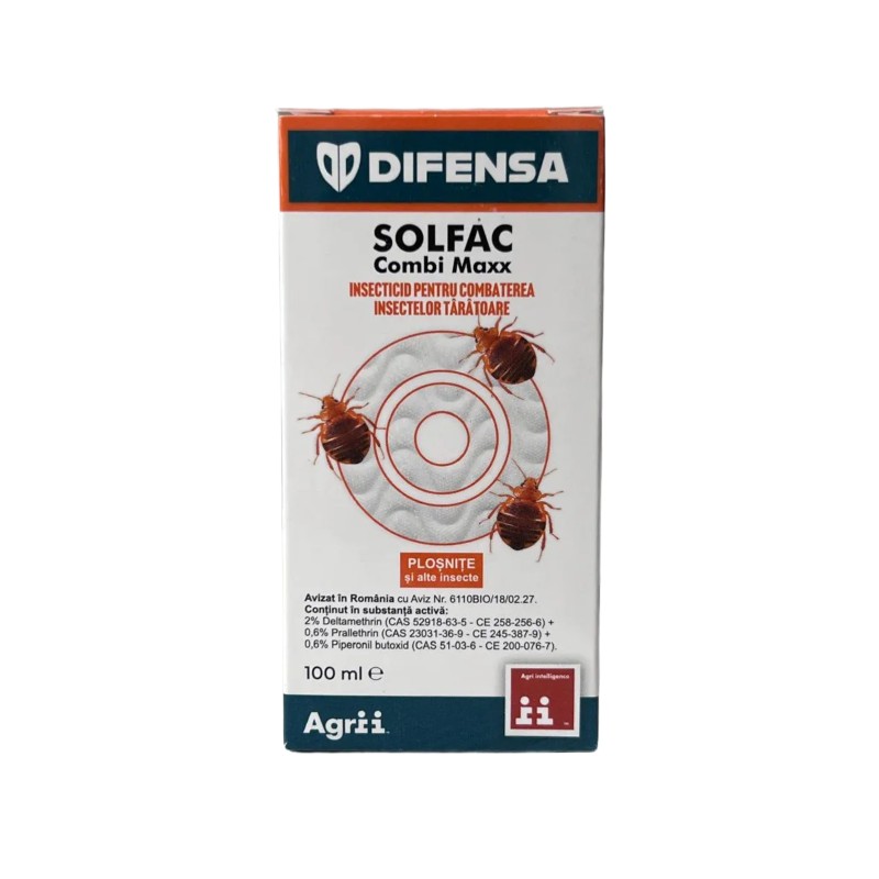 Insecticid Solfac Combi Maxx Plosnite - 100 ml
