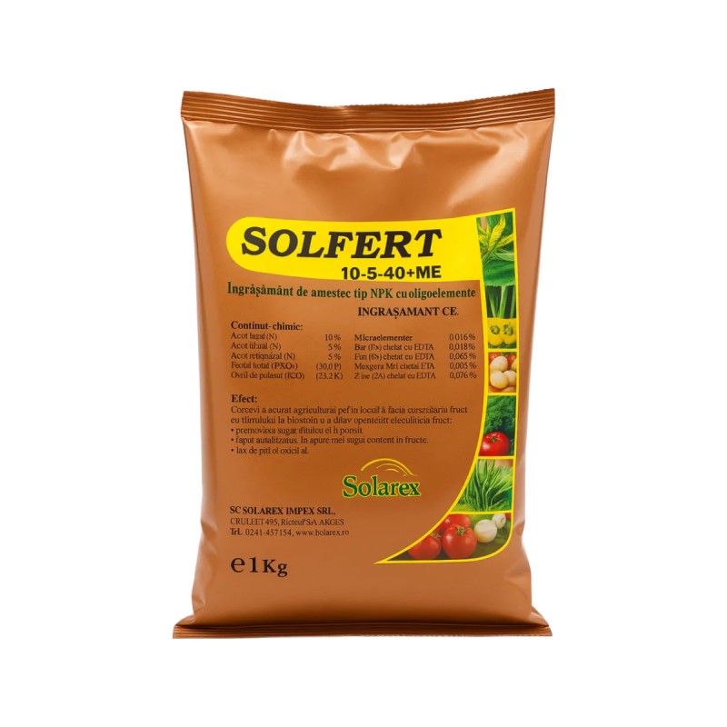 Ingrasamant Solfert 10-5-40 + ME - 1 kg