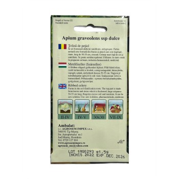 Seminte telina de petiol Agrosem - 1.5 grame
