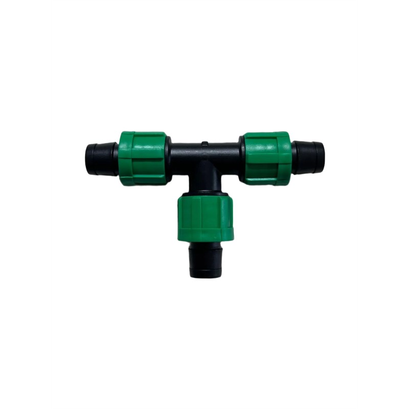 Teu conector banda picurare - 17 mm