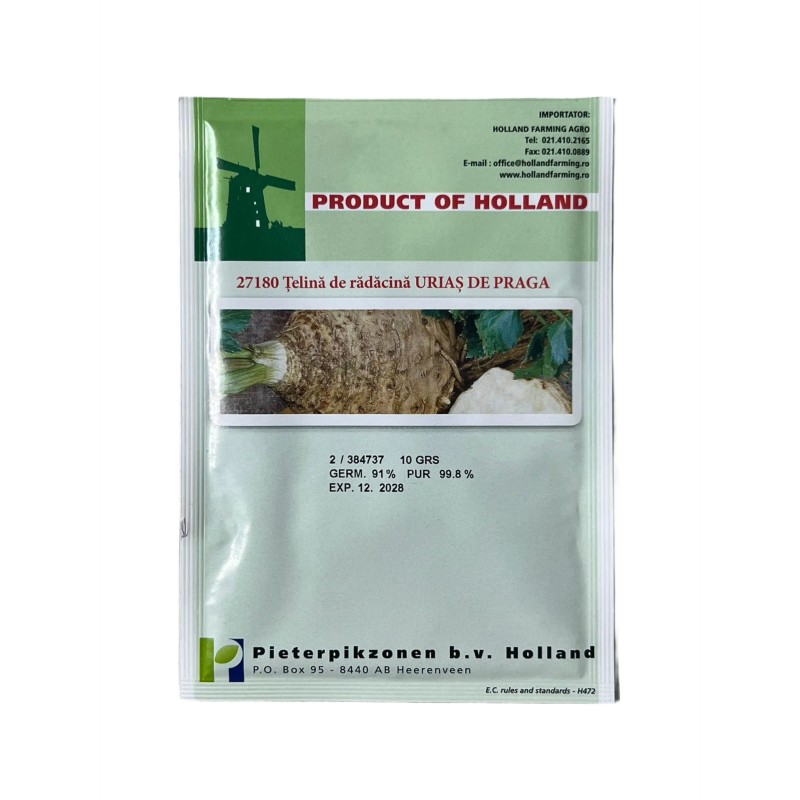 Seminte telina de radacina Urias de Praga - 10 grame
